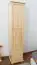 Armoire en bois de pin massif naturel Junco 36 - Dimensions 195 x 45 x 42 cm