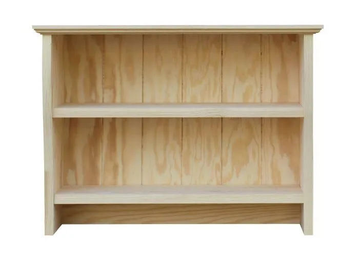 Bibliothèque - 64 cm de large, Pin Bois-massif, Couleur: Naturel Abbildung