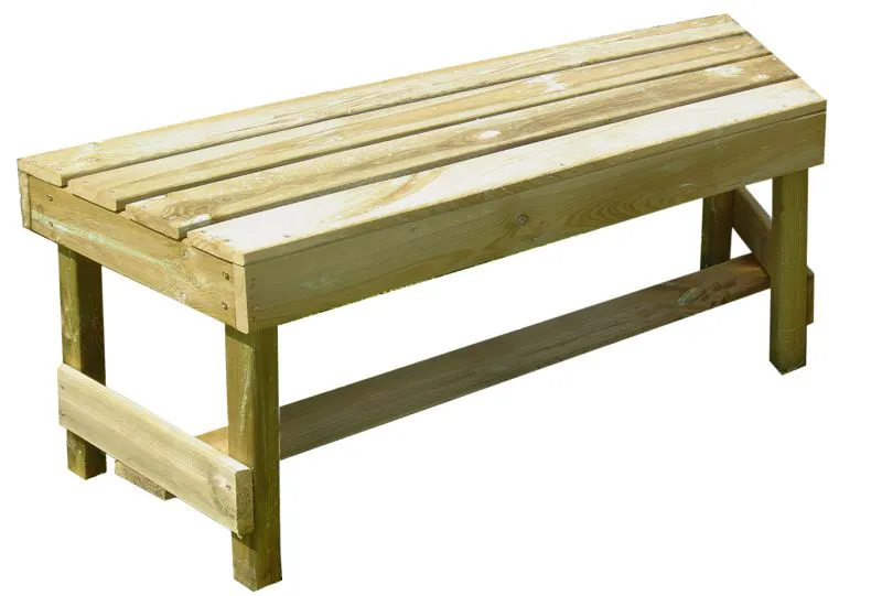 Banc pour pavillon Vitalba - Dimensions : 120 x 39 cm (l x p)