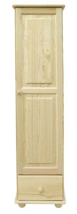 Armoire étroite, Pin Bois massif Naturel - Dimensions 195 x 45 x 59 cm (H x L x P) Abbildung