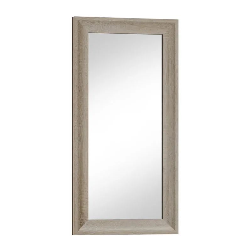 Miroir Kundiawa 03 | Sonoma chêne clair | 100 x 50 x 25 cm | Design moderne et gain de place