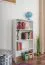 Étagère "Easy Meubles" S05, hêtre massif laqué blanc - 120 x 64 x 20 cm (h x l x p)