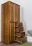 Armoire de vestiaire maison de campagne Pin, Couleur: Chêne 190x80x60 cm