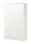 Lit escamotable vertical | Lit pliant | Lit mural | Surface de couchage 120 x 200 cm | Lit simple | Couleur : blanc | Sommier à lattes inclus | 3 étagères | Nalut 08