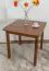 Table 75x75 cm Pin massif, Couleur: Chêne Abbildung