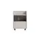 Caisson roulant Niel 10, Couleur : Cachemire, un tiroir, dimensions : 53 x 40 x 40 cm, un compartiment, pour bureau