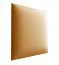 Panneaux rembourrés, lot de 10, couleur : orange, housse : similicuir, dimensions : 38 x 40 cm