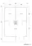 Abri de jardin Scharnock 07 avec plancher - 70 mm Maison en madriers, surface au sol : 24,1 m², Toit à deux versants