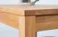 Table de salle à manger Wooden Nature 118 coeur de hêtre massif huilé - 70 x 50 cm (L x P)
