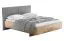Lit double Massana 04 | Chêne massif huilé | 180 x 200 cm | Design moderne et robuste