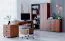 Commode Mojokerto 02 | Noyer & Noir élégant | 85 x 90 x 39 cm | Style moderne