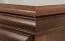 Armoire à portes battantes / Penderie Sentis 18, Couleur : Brun foncé - 193 x 58 x 40 cm (h x l x p)