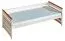 Cadre de lit pour enfants / Lit pour enfant 90 x 200 cm | Bois massif: Pin | Laqué Blanc Abbildung