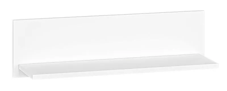 Étagère murale Tornved 06 | Blanc élégant | 20 x 71 x 21 cm | Design moderne et robuste
