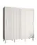 Armoire simple avec 10 compartiments Jotunheimen 141, Couleur : Blanc - Dimensions : 208 x 200,5 x 62 cm (h x l x p)