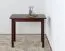 Table en pin massif, couleur noyer Junco 227A (carrée) - 90 x 60 cm (L x P)