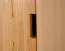 Armoire en pin massif naturel Aurornis 02 | 200 x 50 x 60 cm | Design moderne et grande capacité