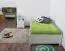 Cadre de lit pour enfants / Lit pour enfant 100 x 200 cm | Bois massif: Pin | Laqué Blanc Abbildung