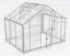 Serre - Serre Rucola XL7, parois : verre trempé 4 mm, toit : 6 mm HKP multiparois, surface au sol : 6,40 m² - Dimensions : 220 x 290 cm (lo x la)