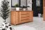 Commode Tasman 15 en bois de hêtre massif huilé - Dimensions : 77 x 150 x 45 cm (H x L x P)