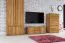 Armoire penderie Kapiti 13 | Chêne sauvage massif huilé | 206 x 90 x 53 cm | Organisation optimale