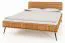 Lit double Rolleston 01, bois de hêtre massif huilé - Surface de couchage : 160 x 200 cm (l x L)