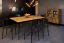 Table de salle à manger Rolleston 06 chêne sauvage massif huilé - Dimensions : 180 x 90 cm (l x p)