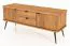 Commode Rolleston 09 en bois massif de cœur de hêtre huilé | 57 x 144 x 46 cm | Design naturel et raffiné
