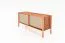 Meuble TV Wellsford 11, en bois de hêtre massif huilé - Dimensions : 64 x 142 x 46 cm (H x L x P)