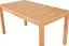 Table de salle à manger Couleur Chêne SMEITA, facile à combiner, surface laminée, hauteur du plateau 32 mm, dimensions 80 x 140/180 (l x p)