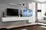 Meuble mural Balestrand 289 blanc | 200 x 310 x 40 cm | LED intégrée | Design moderne