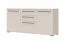 Buffet Neiafu 124 | 2 tiroirs, 3 portes, 5 compartiments | Coloris cachemire | 85 x 180 x 46 cm | Design moderne