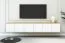 Meuble bas TV / Couleur : Chêne Artisan / Blanc / Fonction Push-to-open / 6 portes / 12 compartiments / 210 x 40 x 40 cm / Finition de haute qualité / Tableau TV