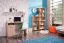 Bureau compact avec porte | 3 compartiments | Finition chêne Sonoma | 74,5 x 100 x 50 cm | Rovat 01