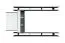 Meuble mural moderne Bjordal 31 | Espace optimisé | 11 compartiments | Chêne graphite / Blanc brillant | 130 x 230 x 35 cm