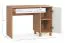 Bureau / Un tiroir / Couleur : Beige / Deux compartiments / Fonction soft-close / Poignées : blanc / Dimensions : 110 x 57 x 78 cm / 1 porte / Pour le bureau