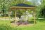 Pavillon Alegre Econom en pin imprégné sous pression - Dimensions : 340 x 340 cm (L x l)