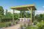 Pavillon Moderno moyen en pin imprégné sous pression - Dimensions : 356 x 356 cm (L x l)