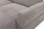 Canapé-lit deux rangements Genk 01, Couleur : Gris - Dimensions : 101 x 345 x 203 cm (H x L x P) - Angle : Gauche
