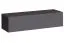 Meuble-paroi au design exceptionnel Balestrand 146, couleur : noir - dimensions : 150 x 330 x 40 cm (h x l x p), avec cinq portes