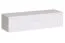 Meuble-paroi au design moderne Balestrand 261, couleur : blanc / noir - dimensions : 150 x 340 x 40 cm (h x l x p), avec éclairage LED