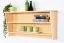 Étagère à suspendre / étagère murale en pin massif naturel Junco 338 - Dimensions : 47 x 100 x 24 cm (H x L x P)