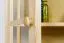 Bois massif-Vitrine, Pin massif, Couleur: Naturel
