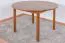 Table en bois de pin massif couleur chêne rustique Junco 235B (ronde) - diamètre : 120 cm