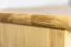 Commode / table de chevet en pin massif, naturel Junco 151 - Dimensions : 55 x 100 x 42 cm (H x L x P)