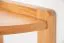 Étagère / étagère d'angle en pin massif, couleur aulne Junco 60 - Dimensions : 164 x 40 x 30 cm (h x l x p)