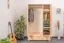 Armoire d'entrée maison de campagne, Couleur: Naturel 190x133x60 cm