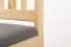 Chaise en bois de pin massif, naturel 002 - Dimensions 93 x 43 x 45 cm (H x L x P)