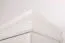 Vitrine Sentis 17, Couleur : Pin blanc - Dimensions : 192 x 58 x 40 cm (H x L x P)
