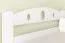 Lits superposés pour adultes "Easy Premium Line" K18/n, tête de lit avec des trous, Hêtre massif blanc - 90 x 200 cm, (L x l) séparable